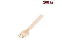 Vidlička moučníky dřevo10,5 100ks 66761